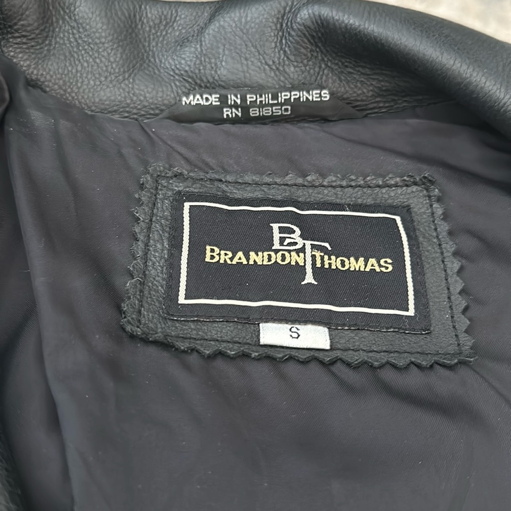 Woman’s leather jacket vintage